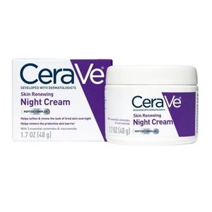 BNIB Cerave Skin Renewing Night Cream 1.7oz